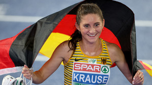 Gesa Felicitas Krause gewinnt Silber im Hindernislauf bei EM in Rom