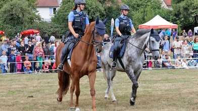 10.000 Menschen besuchen große Polizeischau in Schlüchtern
