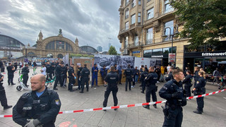 Frankfurts Straftaten-Hotspot: Polizei-Großeinsatz im Bahnhofsviertel