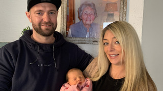 Babyglück im Rheingau an Uromas 100. Geburtstag