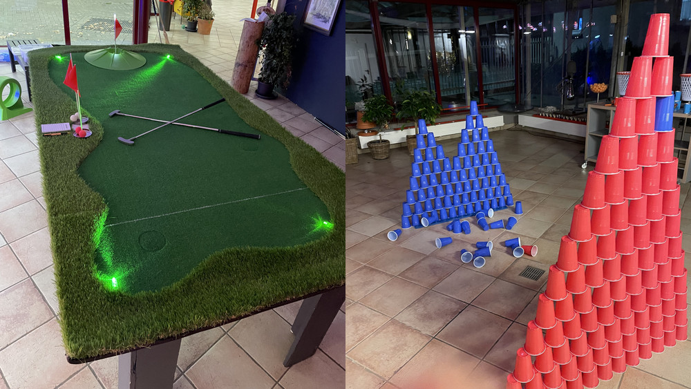 Zwei Spiele im Spiele-Atelier in Lich