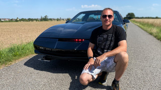 "Knight Rider": Babenhausener baut Kult-Auto KITT nach