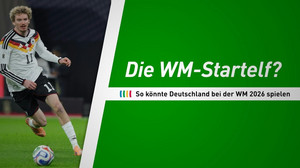WM-Startelf? So könnte Deutschland bei der WM 2026 spielen
