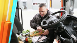 Crazy Foodtruck: Sandwiches direkt aus dem Lkw-Fahrerhaus