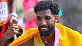Mit Meisterschaftsrekord: Petros stürmt zu Marathon-Gold