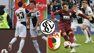 Vier Elfmeter: Elversberg rettet wilden Sieg gegen Augsburg