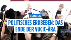 Politbeben in Serbien: Ende der Ära Vučić, Studentenliste feiert Wahlsieg