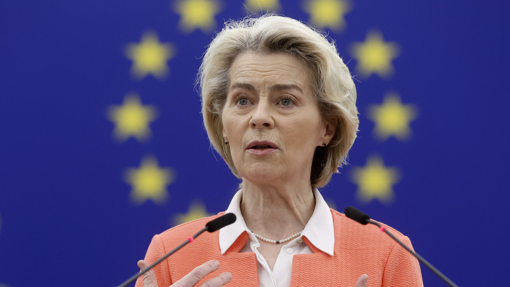 Ursula von der Leyen, die Präsidentin der EU-Kommission.