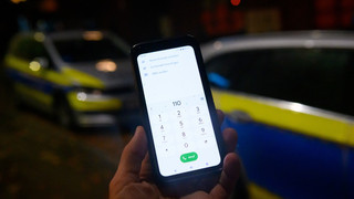 Automatisch ausgelöster Notruf: Polizei auf Unfallsuche in Hünfelden