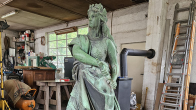 Statue in Darmstadt vergessen: So teuer wird es