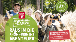 Das RöhnSprudel Biosphären-Camp: gewinnt einen Familientag