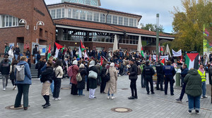 Kassel: 200 Teilnehmer bei Pro-Palästinenser-Demo auf dem Uni-Gelände