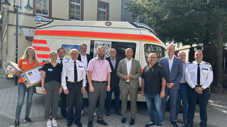 Hilfe für die Ukraine: Rettungswagen aus Bensheim auf dem Weg