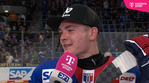 Das sagt "Penalty-Killer" Justin Schütz zum Sieg seiner Adler Mannheim gegen München