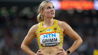 Hessin Vanessa Grimm: Leichtathletik WM-Aus - Rückzug nach Verletzung