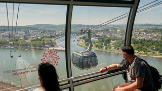 Koblenz setzt auf Seilbahn für nachhaltigen Pakettransport