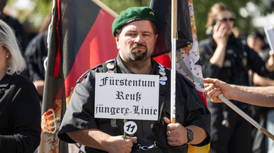 Darmstadt zeigt Haltung gegen Reichsbürger Treffen