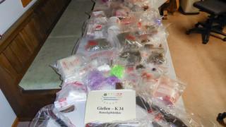 Polizei findet fast zwei Kilogramm Drogen bei Mann aus Gießen