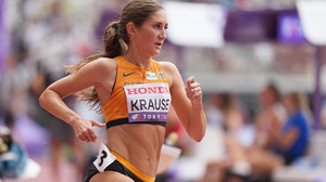 Läuferin und Mama: Dillenburger Leichtathletin Krause vor DM