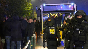 Hochsicherheitsspiel: Erhöhtes Polizeiaufgebot in Stuttgart wegen Feyenoord-Fans