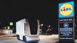 Fahrerloser Lkw in Edermünde unterwegs - Soll so sein