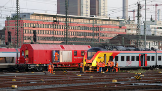 Regionalbahn vor Frankfurter Hauptbahnhof entgleist - Verspätungen