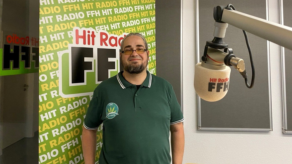 André Reiche ist Ansprechpartner für die Cannabis Social Clubs in Marburg und Gießen (Mariana Deutschland).