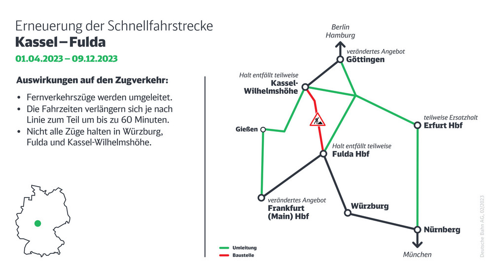Bei den Umleitungen sind viele Verspätungen eingeplant. Teilweise entfallen Haltestellen auch komplett.