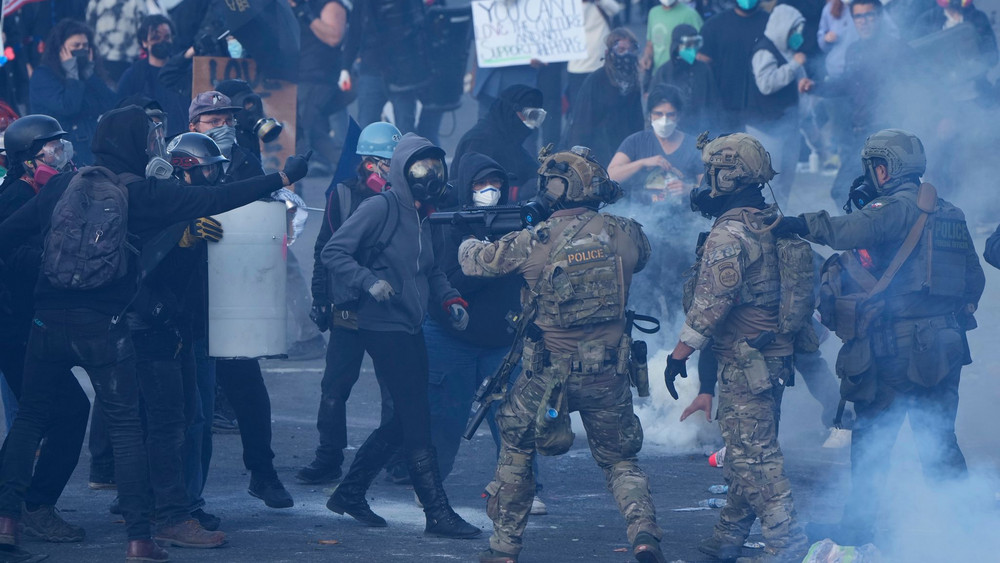 Proteste in den USA - Portland