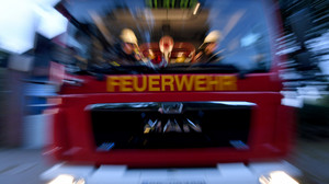 Waldbrand am Altkönig im Taunus gelöscht: Feuerwehr im Einsatz