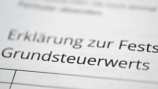 Grundsteuer-Erklärung: Finanzamt verschickt Erinnerungsschreiben