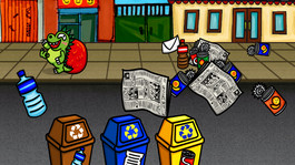 Recycling - Schrott-Monster