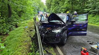 Drei Verletzte bei Frontalcrash in Haunetal