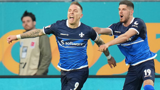 2. Liga: Darmstadt 98 mit wichtigem 2:1 Sieg gegen Karlsruhe