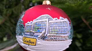 Neue Weihnachtskugeln von Gießen und Wetzlar