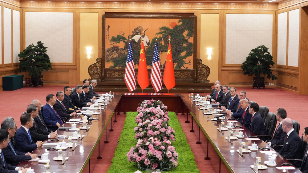 US-Präsident Trump in China