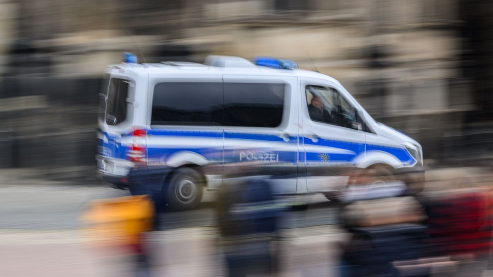Polizei in Dresden