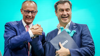 CDU-Chef Merz wird Kanzlerkandidat der Union - Söder macht Weg frei
