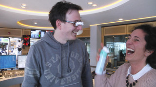 Lach-Flash ihres Lebens: Evren dreht durch