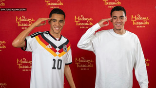 Musiala als Wachsfigur: "Ein Masterpiece"