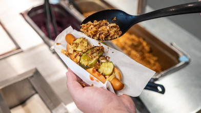 Essen beim Einkaufen Handelsgastronomie mit Rekordumsatz