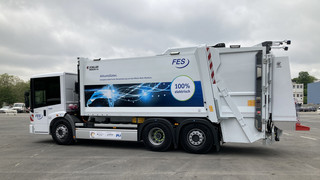 Ab sofort in Frankfurt: Deutschlands größte Elektro-Müllauto-Flotte