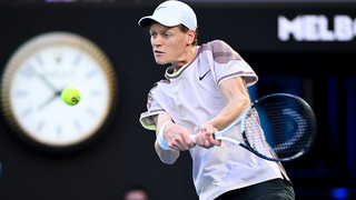 Tennisprofi Jannik Sinner gewinnt die Australien Open in Melbourne