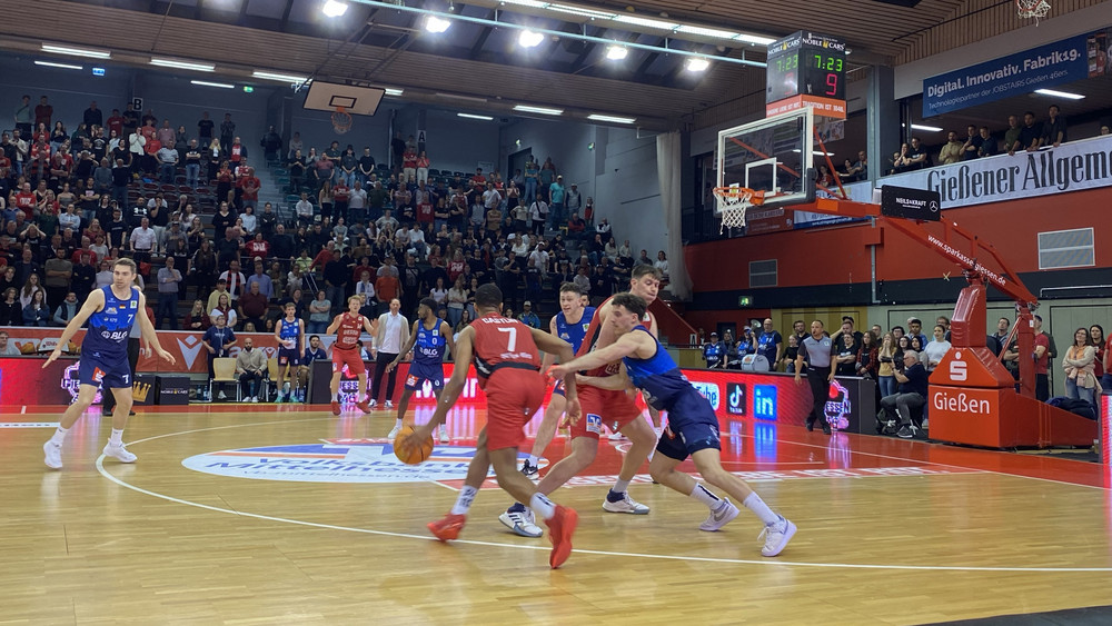 Für die Giessen 46ers geht es in den kommenden Partien in den Halbfinal-Playoffs um den Aufstieg.