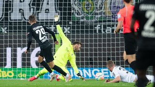 Eintracht Frankfurt gewinnt 3:1 gegen Borussia Mönchengladbach
