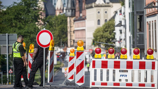 Mainkai in Frankfurt ab heute wieder für Autos gesperrt