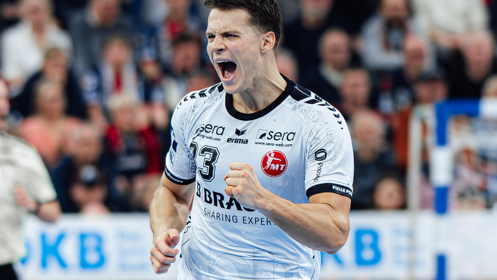 Aaron Mensing bleibt bis 2028 in Melsungen.