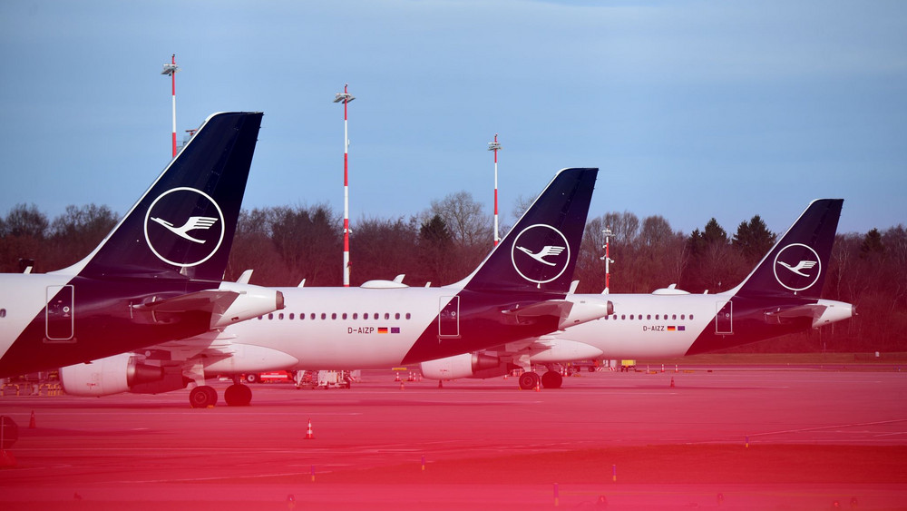 Pilotenstreik bei der Lufthansa - Hamburg