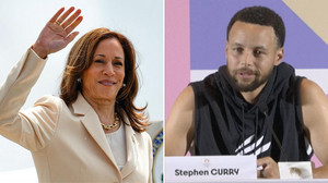 US-Wahl: Basketballstar Curry unterstützt Harris