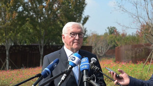 China: Steinmeier rät deutscher Wirtschaft zu Selbstbewusstsein 